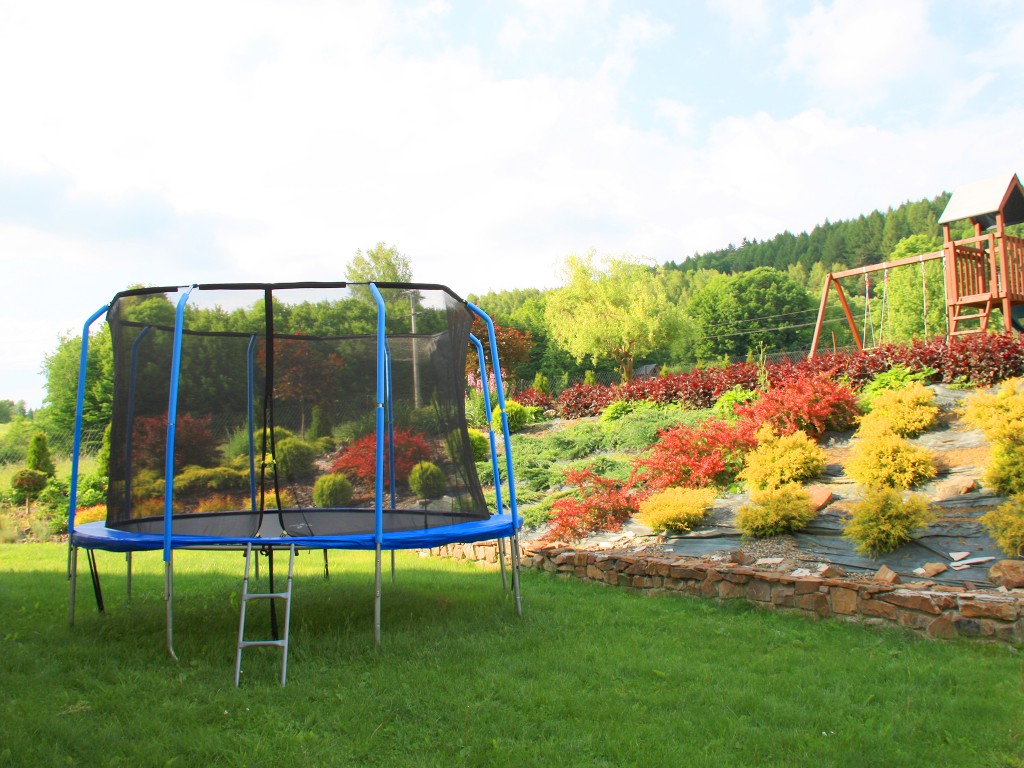 Ogród - trampolina